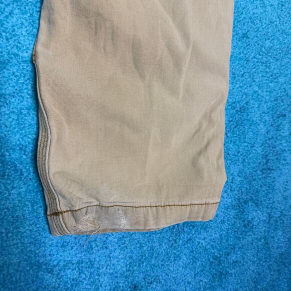 Carhartt Double Knee Carpenter Pants 40x30 Relaxed Fit Tan Workwear Distressed - Picture 15 of 16